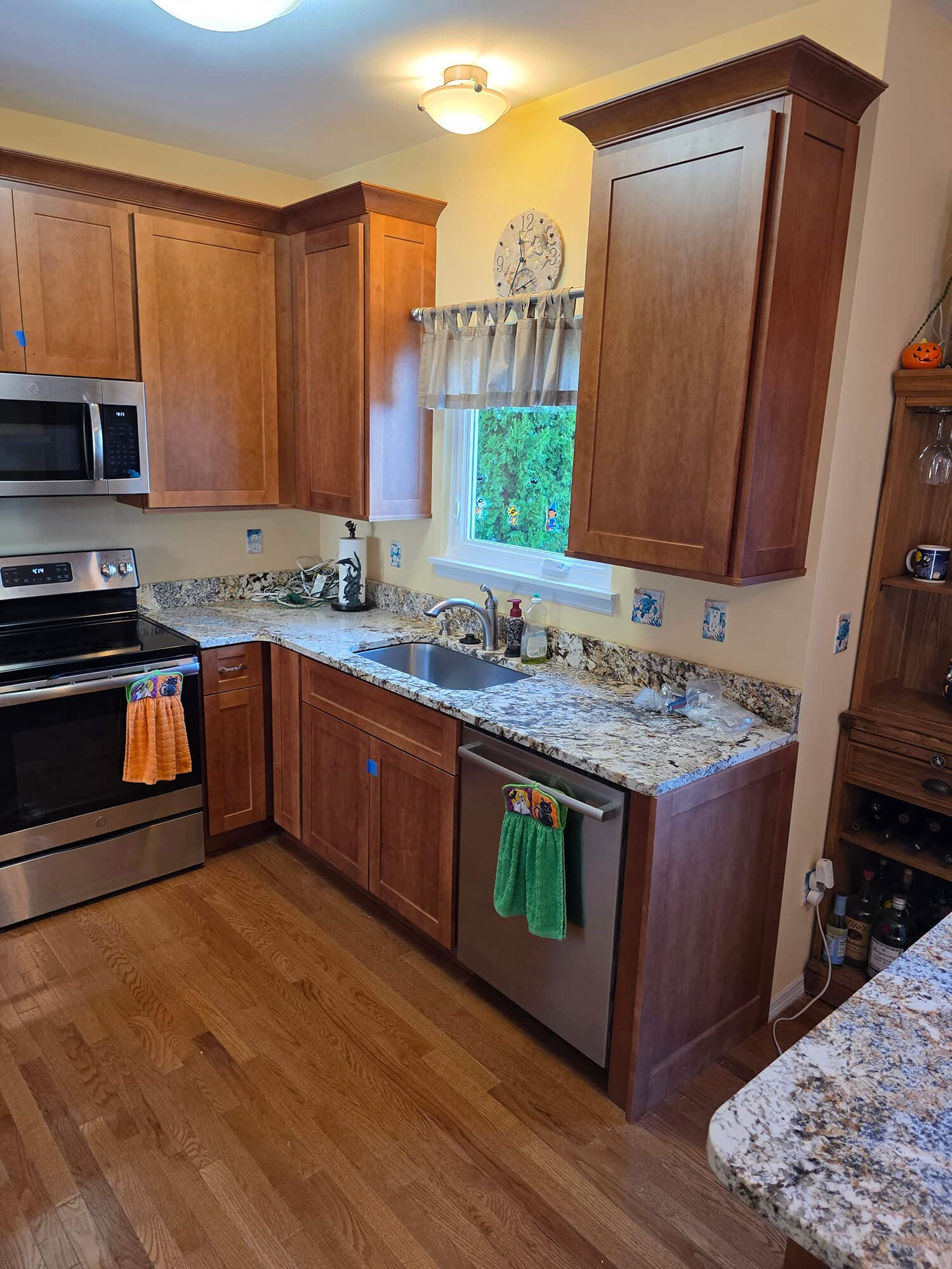 Kitchen Cabinet Refacing Custom kitchen remodel featuring kitchen cabinet remodel refacing by Professional Wood Interiors - St. Louis, MO