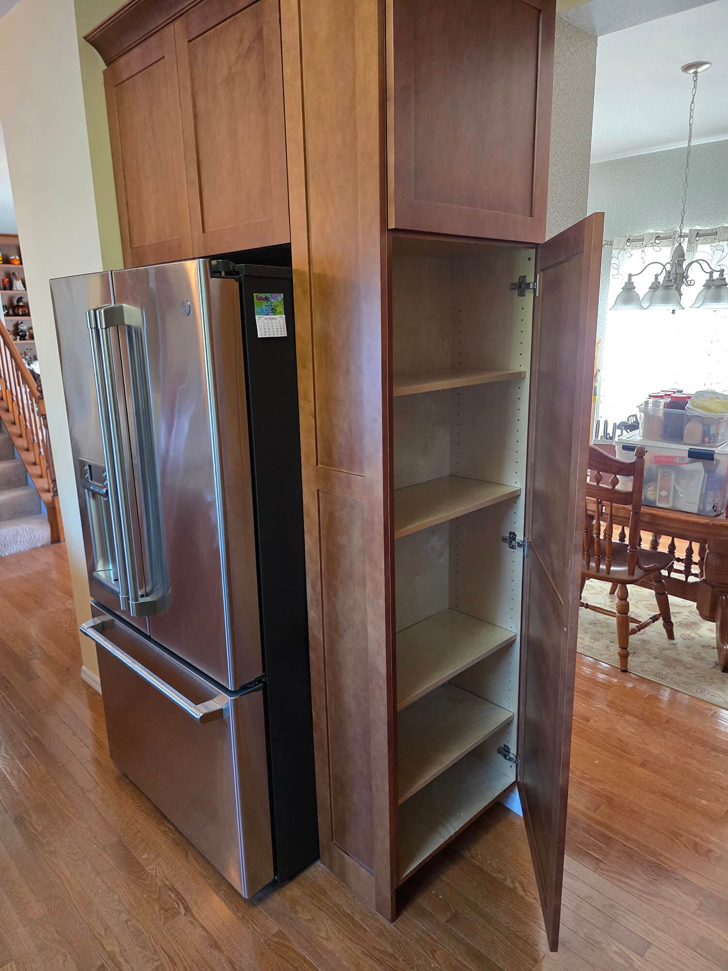Kitchen Cabinet Refacing Custom kitchen remodel featuring kitchen cabinet remodel refacing by Professional Wood Interiors - St. Louis, MO