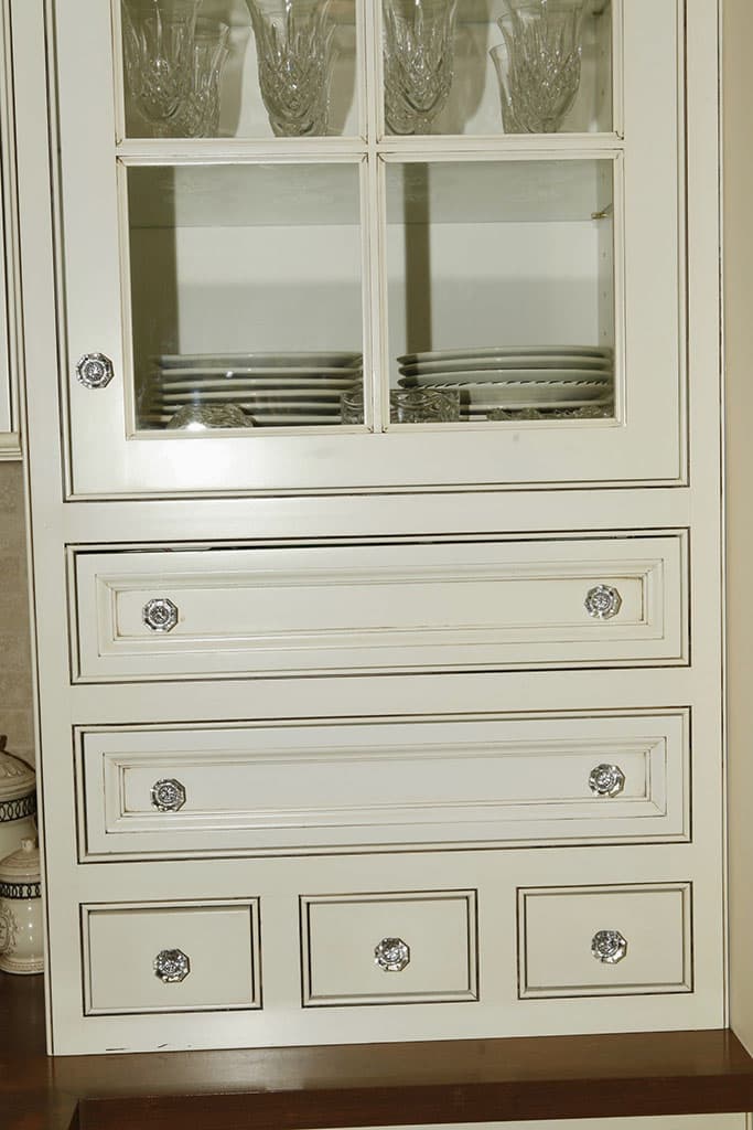 Vintage Kitchen Custom kitchen remodel featuring vintage kitchen remodel white by Professional Wood Interiors - St. Louis, MO