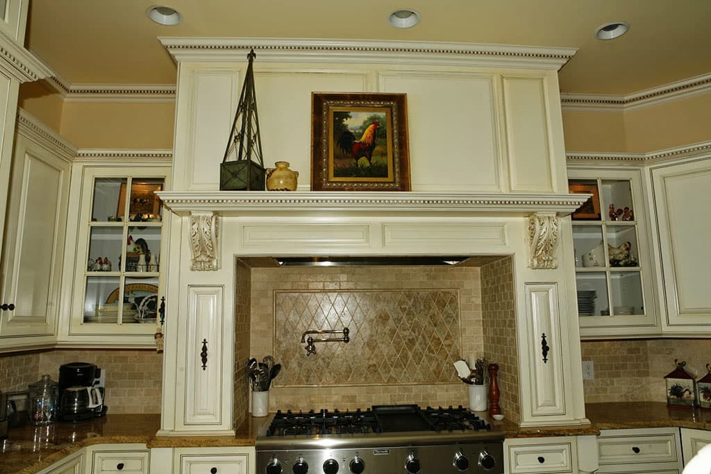 Vintage Kitchen Custom kitchen remodel featuring vintage kitchen remodel white by Professional Wood Interiors - St. Louis, MO