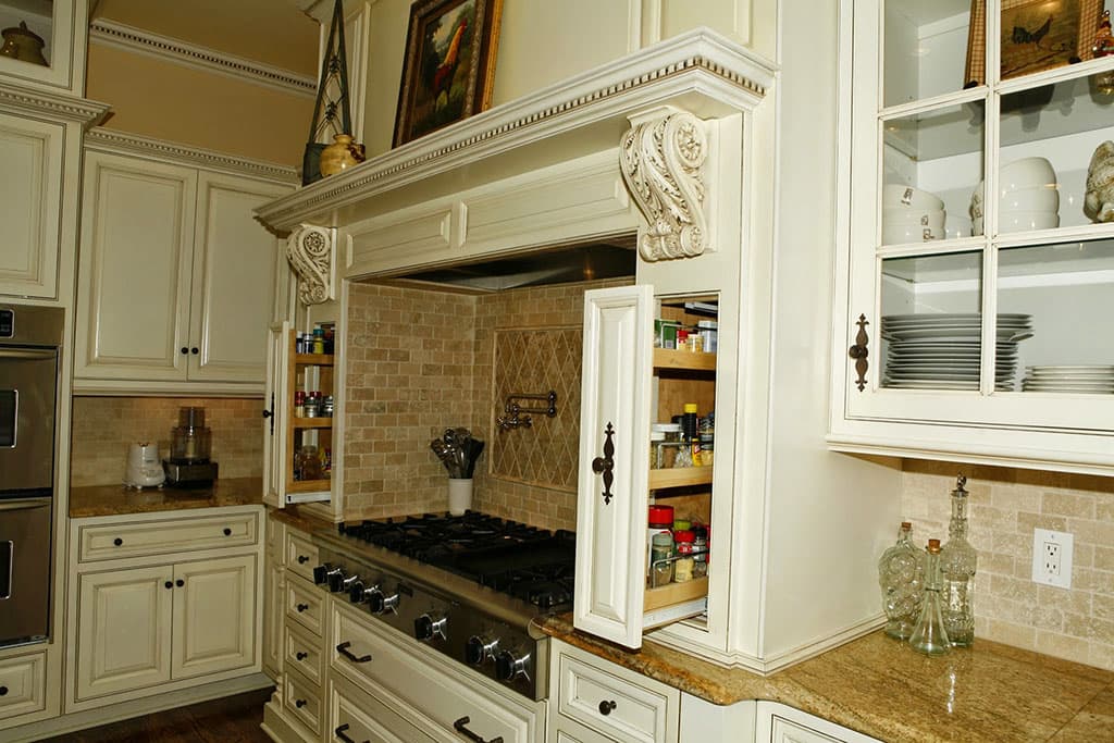 Vintage Kitchen Custom kitchen remodel featuring vintage kitchen remodel white by Professional Wood Interiors - St. Louis, MO