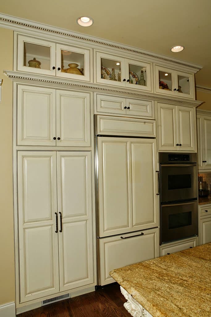 Vintage Kitchen Custom kitchen remodel featuring vintage kitchen remodel white by Professional Wood Interiors - St. Louis, MO
