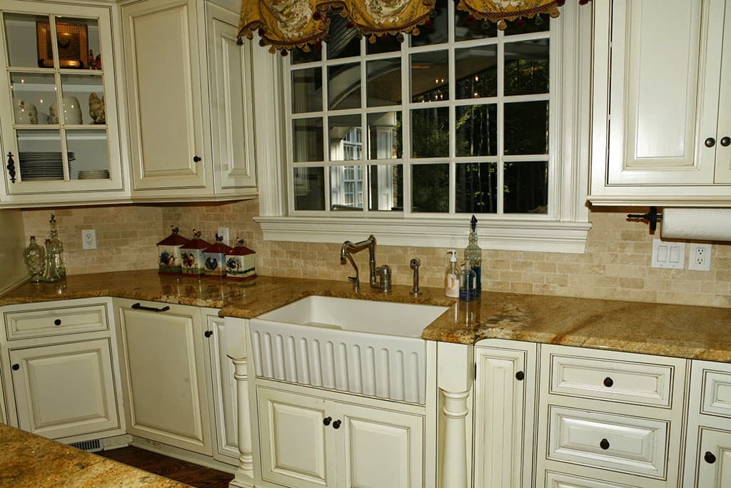 Vintage Kitchen Custom kitchen remodel featuring vintage kitchen remodel white by Professional Wood Interiors - St. Louis, MO