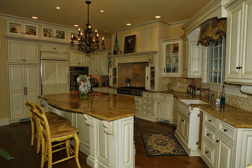 Vintage Kitchen Custom kitchen remodel featuring vintage kitchen remodel white by Professional Wood Interiors - St. Louis, MO